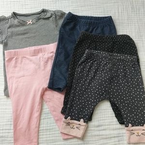 Baby girl set 0-3 months